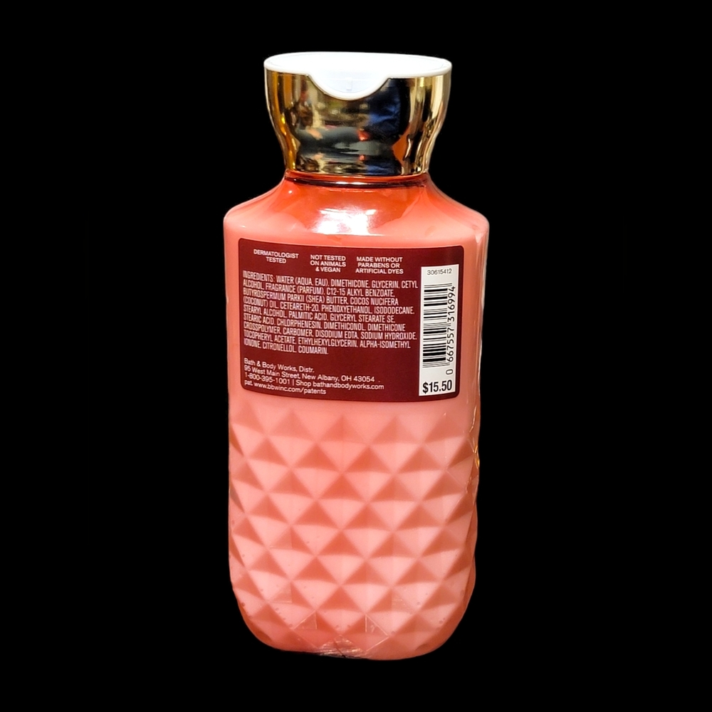 NEW! RARE! Bath and Body Works FOREVER RED Body Lotion 8oz - Picture 2 of 2